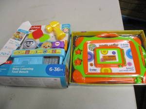 Fischer Price Learning Tool Bench a...