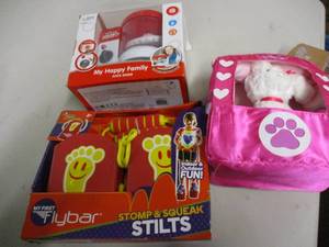 Puppy Tote, Spikey Stilts, and Juic...