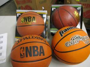4 Mens Basketballs...