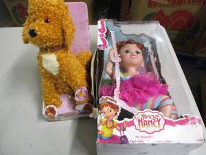 Fancy Nancy Doll and Barking French...