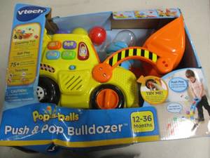 Vtech Push and Pop Bulldozer...