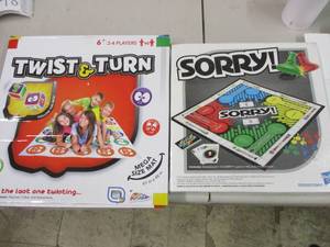 Twist and Turn Game and Sorry...