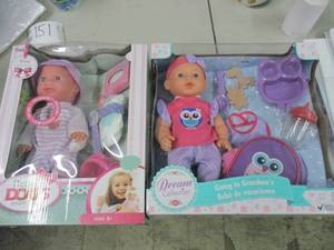 2 Baby Doll Sets...