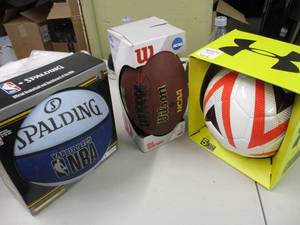 Kids Basketball, Football and Socce...
