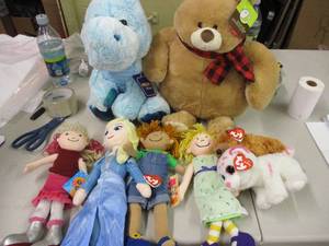 Stuffed Dolls and Animals...
