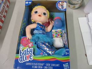 Baby Alive Mermaid Doll...