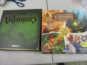 Disney Villainous Game and Scarabya...
