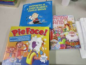 Pie Face, Candyland, and Charlie Br...
