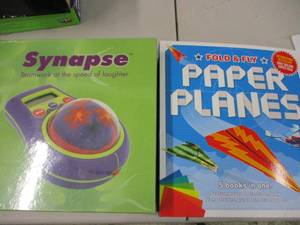 Paper Planes Book and Synapse Game...