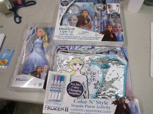 Frozen Art Sets and Elsa Doll...