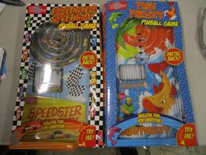 2 Speedster Speedway Pinball Games...