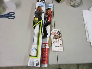 Star Wars Light Saber and Watch...