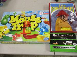 3 Games- Mousetrap, Oregon Trail, a...