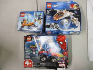 LEGO city and Spiderman Sets...