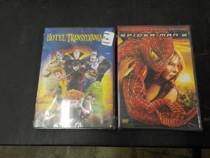 Spiderman and Hotel Transylvania DV...