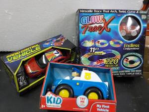 Glow Trac X and vehicles...