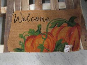 lot 2 image: Fall Welcome Mat...