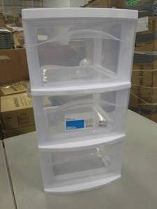 lot 5 image: Medium 3 Drawer Organizer...