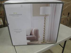 lot 20 image: Threshold Stacked Ball Glass Floor ...
