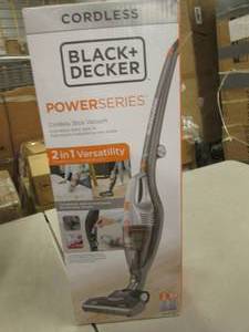 lot 45 image: Black & Decker Cordless Stick Vacuu...