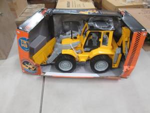 lot 55 image: Backhoe Loader with Sound, damaged ...