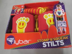 lot 105 image: Stomp & Squeak Stilts...