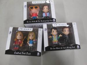 lot 108 image: 3- 2 Packs Friends Figures...