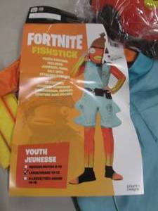 lot 115 image: Large Youth 10-12 Fortnite Fishstic...