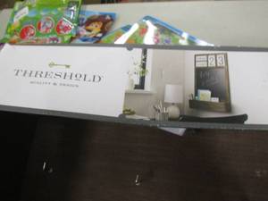 lot 116 image: Threshold Chalkboard Shelf Calendar...