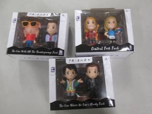 lot 124 image: 3- 2 Packs Friends Figures...