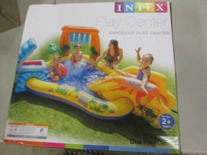 lot 147 image: Intex Dinosaur Play Center...