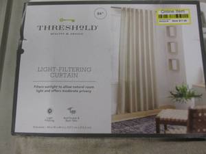 lot 151 image: 2 Threshold Light Filtering Curtain...
