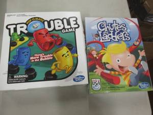 lot 183 image: Trouble, Chute & Ladders...