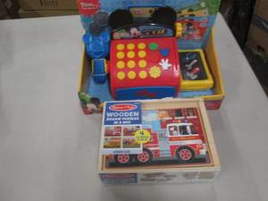 lot 202 image: Cash Register, Puzzles...