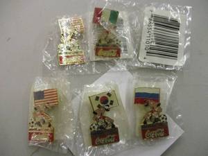 lot 10 image: 5 - 1994 Coke World Cup Pins...