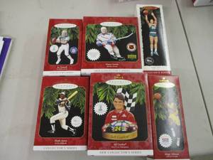 lot 22 image: 6 Sport Collectors Ornaments...