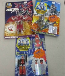 lot 27 image: 3 Tonka Go Bots new in box...