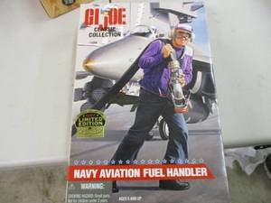 lot 47 image: GI Joe Navy Aviation Fuel Handler...