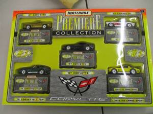 lot 56 image: Premiere Matchbox Cars new in box...