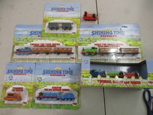lot 65 image: Shining Time Station Trains new in...