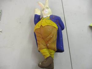 lot 71 image: Paper Mache Rabit...
