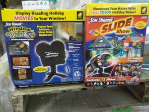 lot 94 image: 1 each Star Shower Window Wonderlan...