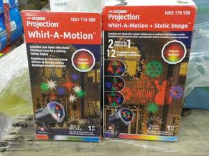 lot 100 image: 2 Projection Whirl A Motion...