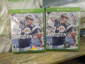 lot 108 image: 2XBox Madden Games...