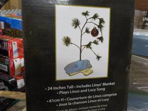 lot 118 image: Musical Charlie Brown Xmas Tree...