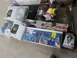 lot 132 image: Weights and Sports Products...