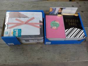 lot 142 image: Weekly Planner Pads and Sticker Boo...