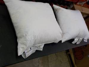 lot 161 image: Pair of 17 Williams Sonoma Pillows...