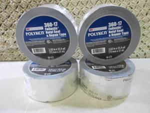 lot 18 image: (F-0) 4 Rolls Polyken Foilastic But...