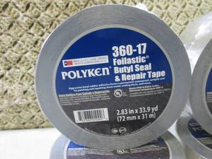 lot 19 image: (F-0) 4 Rolls Polyken Foilastic But...